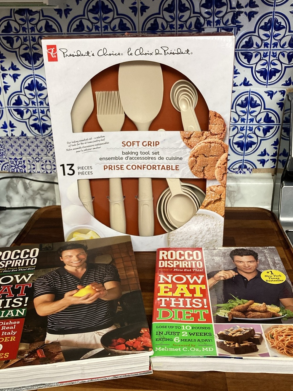 Soft Grip 13-Piece Baking Tool Set - Cream
